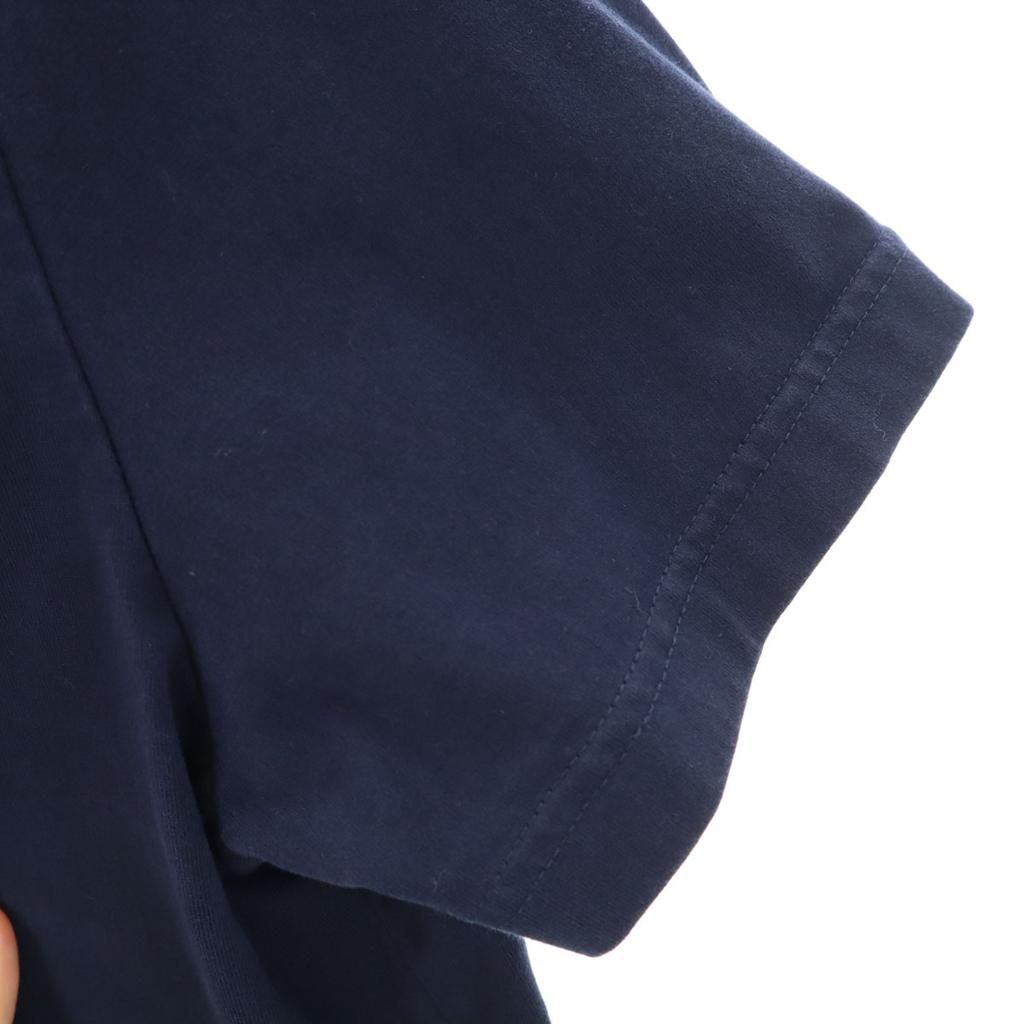 Lacoste Short Sleeve Slim Fit T-shirt M Navy Men's Used