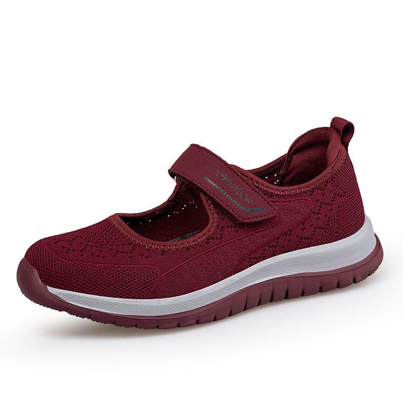 Women's Mesh Breathable Casual Shoes - Lightweight, Soft Bottom Travel Shoes for Women