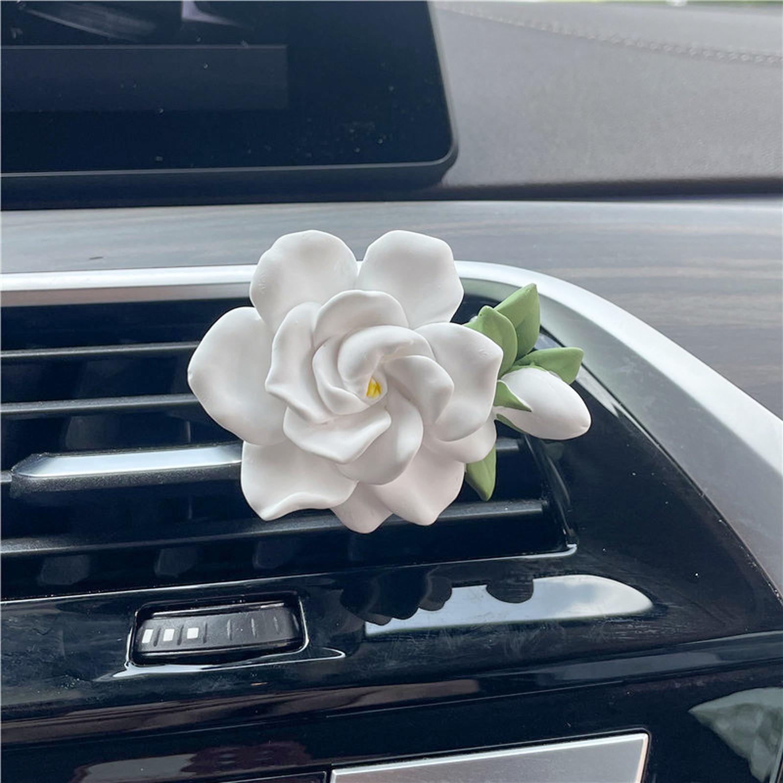 

Car Conditioning Clip, Small Fresh Decoration, Car Aromatherapy Flower Expanding Stone One Size