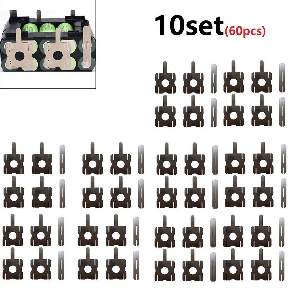 60 PCS Nickel Strip Y-shaped Battery Low Resistivity