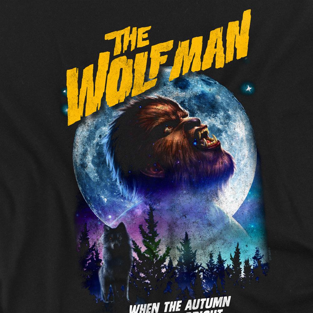 Universal Monsters Unisex Adult Party Animal Wolfman T-Shirt