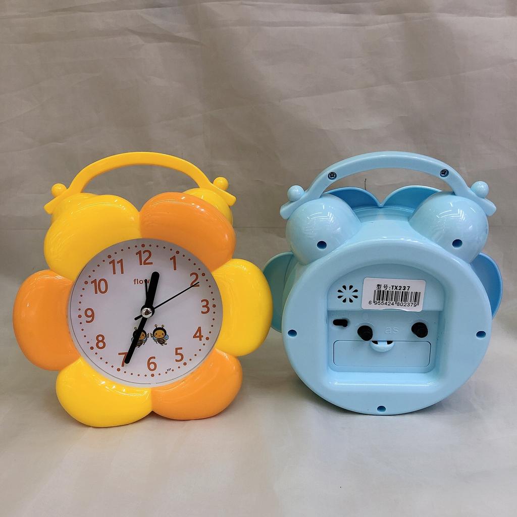 Sunflower Fashion Creative Small Alarm Clock Wake Up Student Gift Clock Flower Modeling Table
