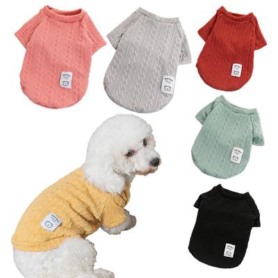 Maglioncini per Cuccioli Cani Piccoli Medi Gatti Vestiti Inverno Caldo Abbigliamento Lavorato a Maglia per Cani Chihuahua Yorkshire Terrier Shih Tzu Carlino