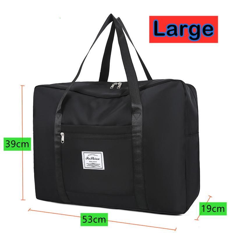 Large Capacity Functional Portable Nylon Moving Storage Bag Folding Luggage Bag Aircraft BagMulti Travel Bag Shoulder Bag