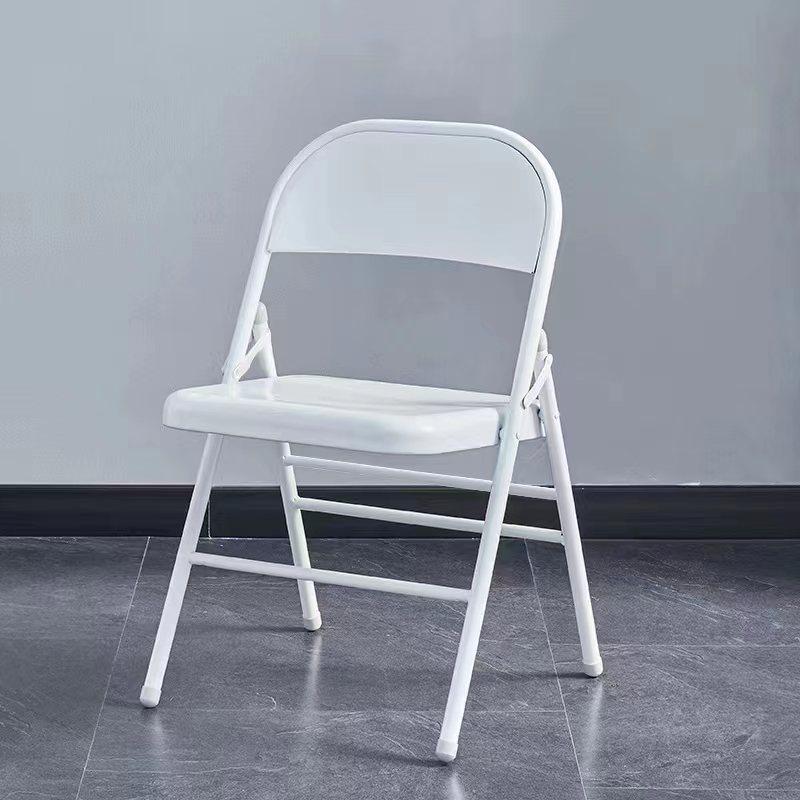 Portable Folding Chair with Backrest - Ideal for Home, Office, Conference, or Outdoor Use