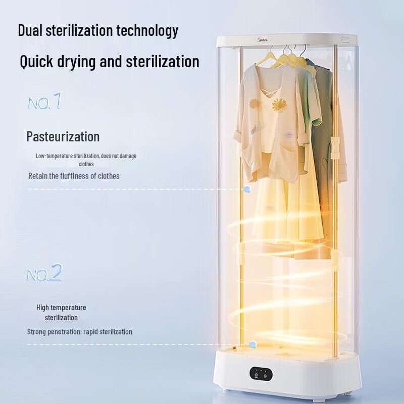 Midea Folding Clothes & Shoe Dryer with UV Sterilization