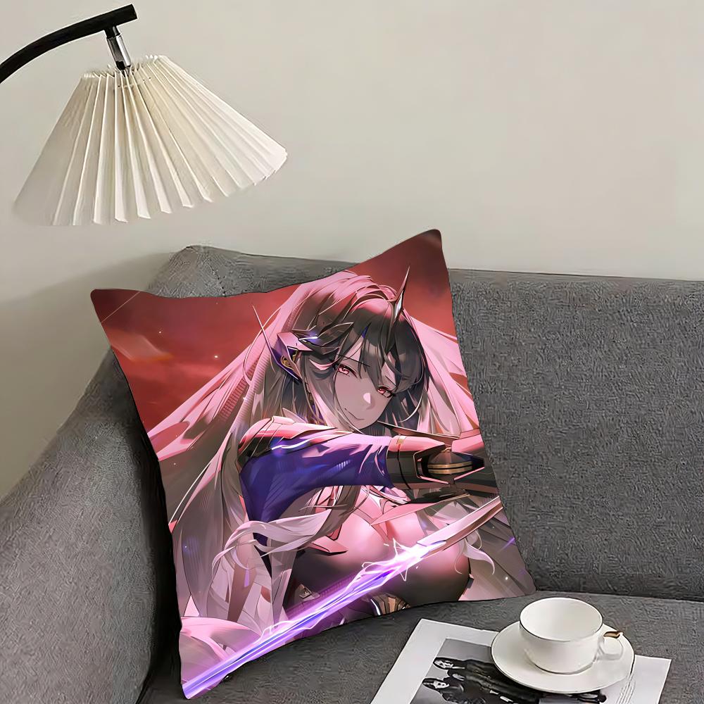 P-Punishing Grayy Ravenn Game Cushion Cover Pillowcase Ultra Soft Skin Friendly Fabric Cloud Like Comfort & Concealed Zipper