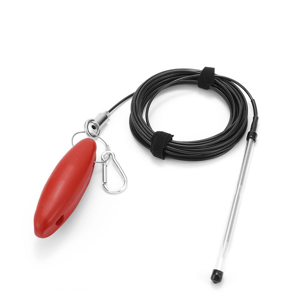 5m Outdoor Luya Fishing Rope Live Fish Buckle Fish Locker Stainless Steel Ribbon Float Fishing Supplies