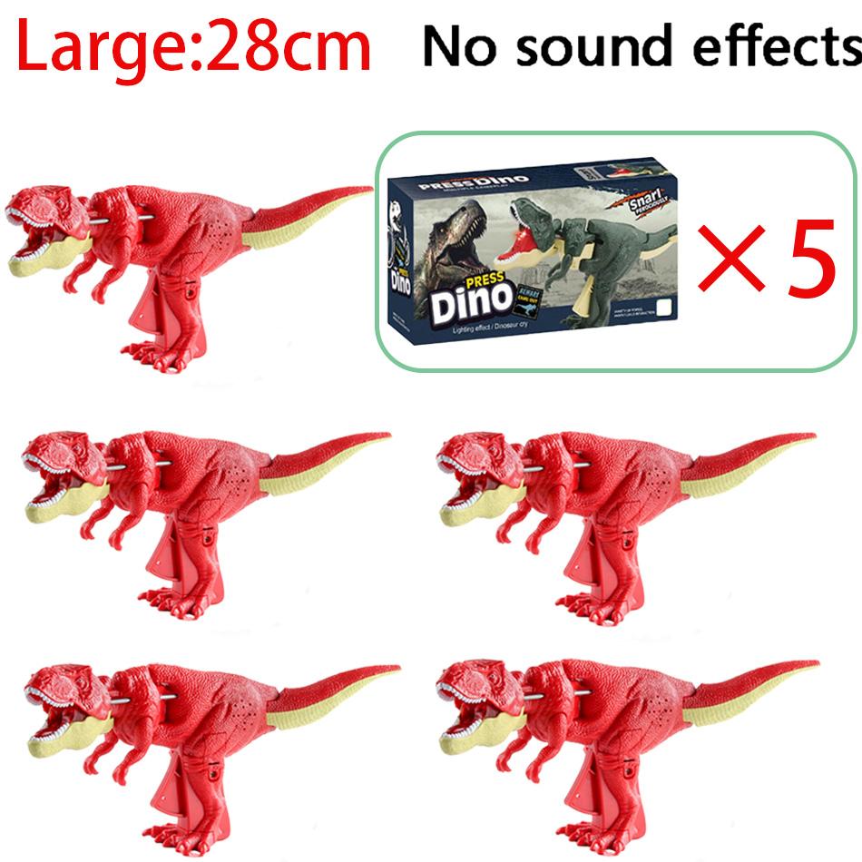 Brinquedos Dinossauro Balançando T-rex Sem Bateria Sem Som Criativo Mola Telescópica Dino Fidget Presentes de Natal Descompressão Infantil