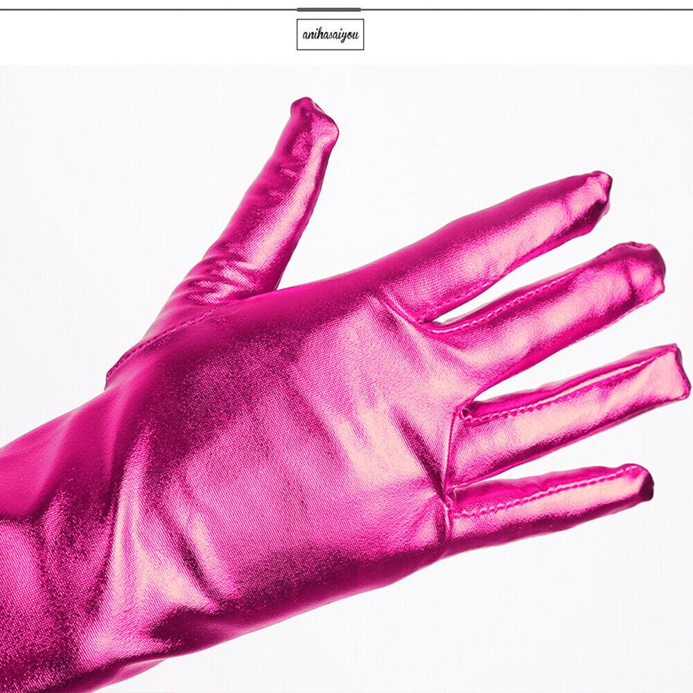 Manyjoy Women's Lacquer Leather Stocking with Lace for Women Sexy Tights Bodysuit Fashion Gloves Suit Sex Toys for Couple