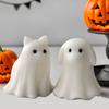 Reusable Silicone Specters Candle Mould for Halloweens Decorations With Pet Inspire Cats Dog Designs