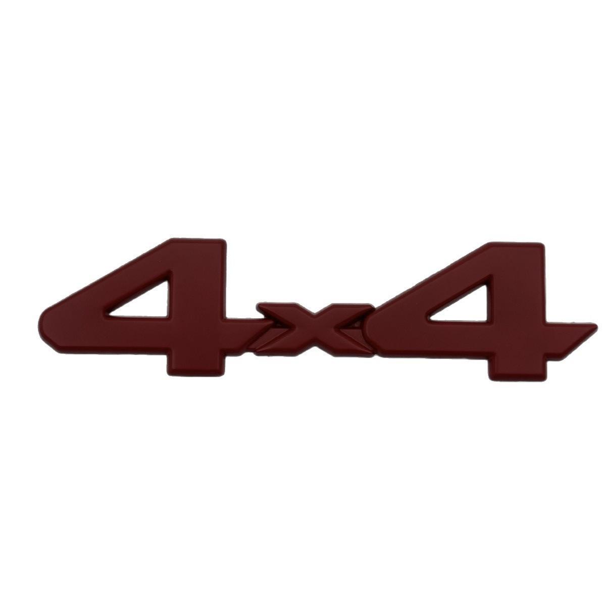 Toyota Tundra 4X4 Off-road Emblem Sticker красный