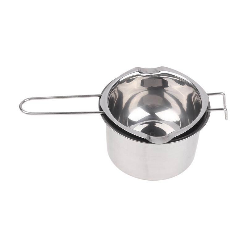 Wachsschmelztiegel mit Edelstahltopf zum Schmelzen von Schokolade, Süßigkeiten, Kerzen, Seife, Wachsherstellungsset