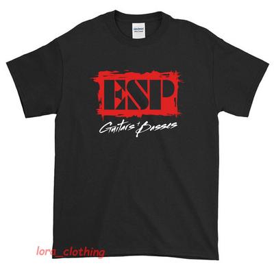 New ESP Guitars-Inspired Basses Logo American Funny T Shirt USA Size S -XXL