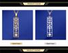 Dawapara Eye of Horus Ankh Cross Necklace Egyptian Cartouche Hieroglyph Pendant Stainless Steel Ancient Spiritual Jewelry