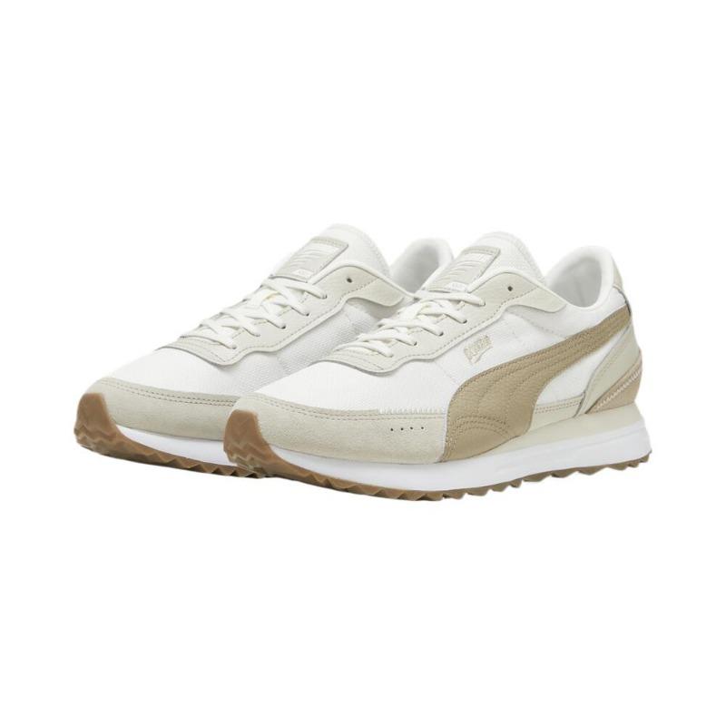 PUMA Road Rider Lux Classic Fashion Low Casual Sneakers Unisex White 398229-01