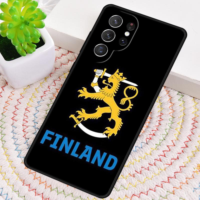 

Finland Flag soft Phone Case for Samsung Galaxy note 10 pro S26 Ultra S23 S24 FE S25 S21 S22 PLUS shockproof Cove Galaxy S24 FE