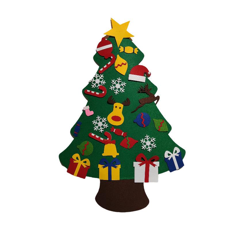 DIY Felt Christmas Tree Ornaments for Kids - Creative Handmade Decorations