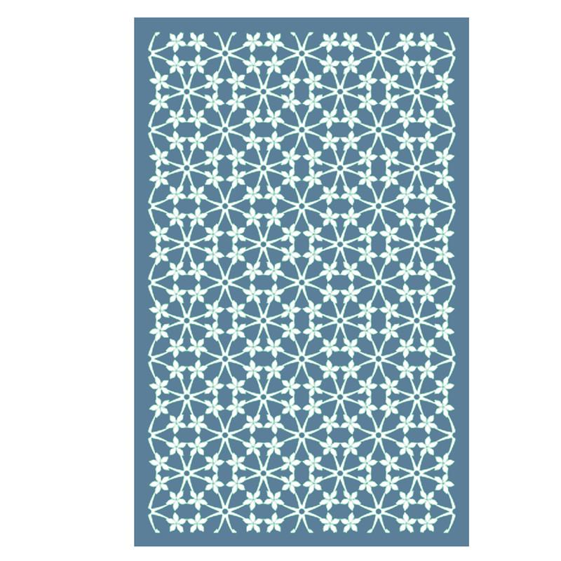 1-3Pcs Silk Screen Stencils for Polymer Clay Reusable Silk Screen Print Kit Mesh Stencil DIY Earring Jewelry Making Pottery Tool