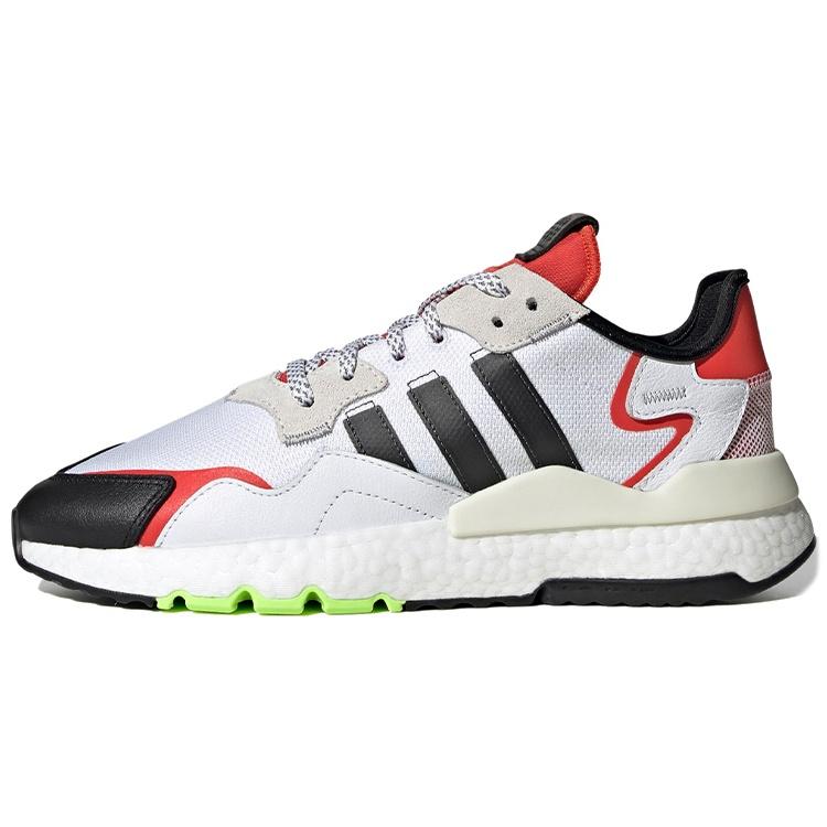adidas Nite Jogger White Black Red Men s EH1293 EU 36