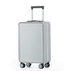 20-Inch Front-Opening Carry-On Trolley with Laptop Compartment, Aluminum-Magnesium Alloy Suitcase
