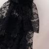 Halloween Kostüm Falsche Manschetten und mehrstufiges Rüschen-Spitzen Kolonial Jabot Kragen Set Viktorianische Koloniale Halsbedeckung für Partys