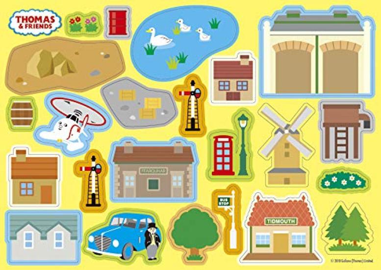 Masudaya Corporation Thomas the Tank Engine Run Thomas and Percy Station Tag Set