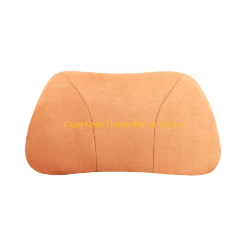 

92MF Breathable Cotton Back Support Cushion for Long Sitting Home Office Car Travel