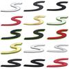 1pcs 3D S Car Emblem Badge Sticker Styling Accessories
