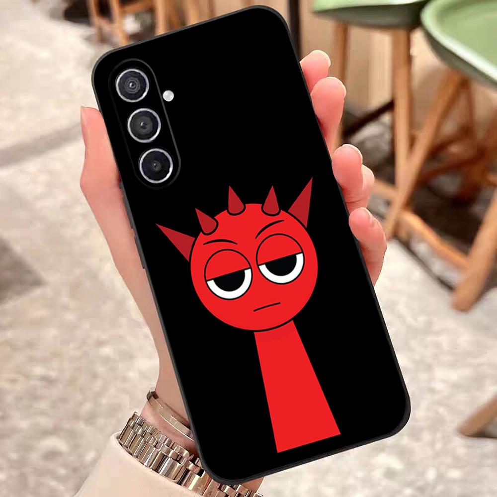 

Game Sprunki Phone Case For Samsung S25 Edge S24 S23 S22 S21 S20 Ultra Plus Fe Galaxy A54 A53 A34 A25 A16 Silicon Cover Samsung S23 Ultra