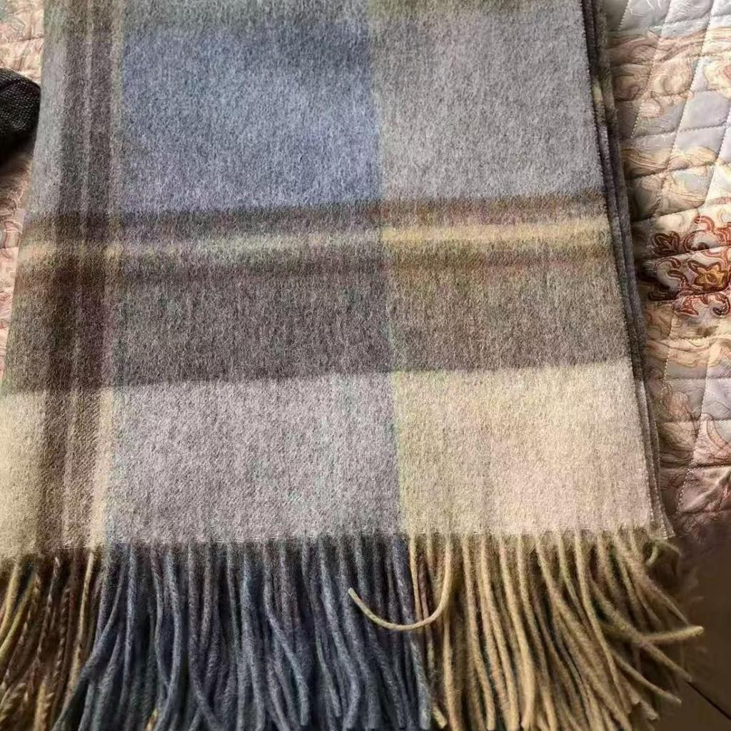 Gezellige Wol Ruit Sjaal