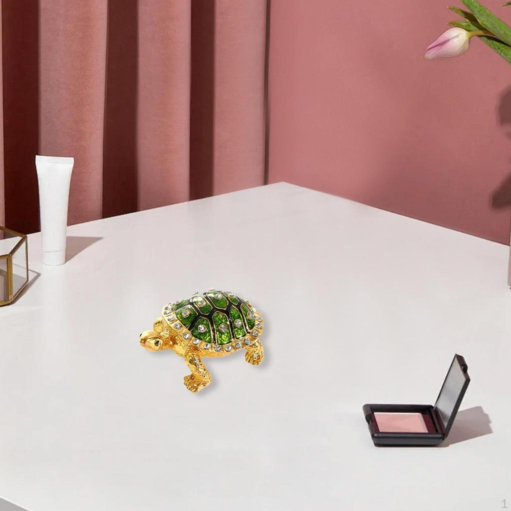 Emaille Schmuckkästchen Schmuck Kommode Sammeln Schatz Lagerung Andenken für