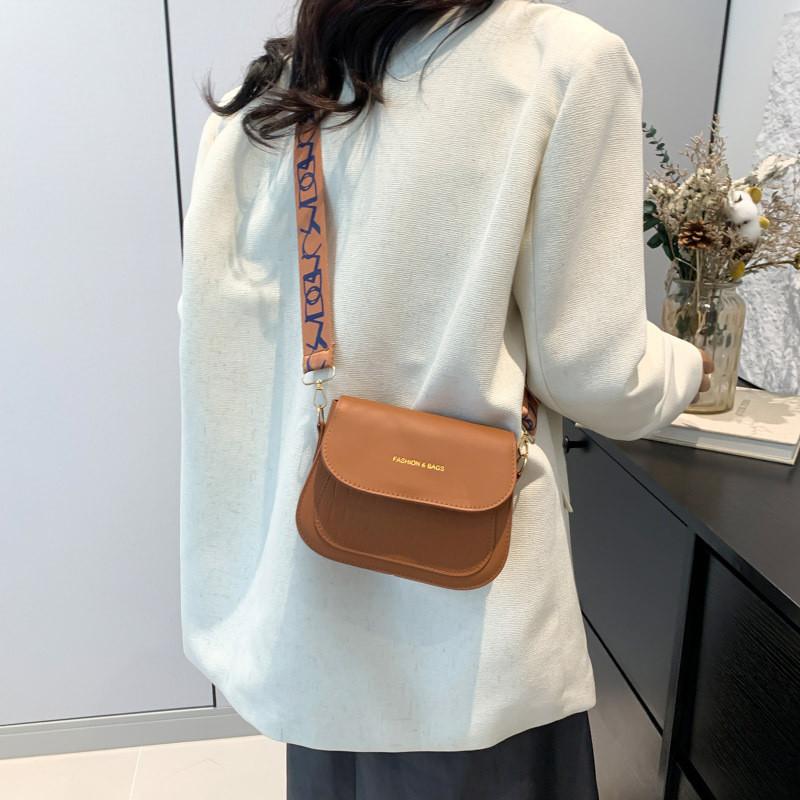 Fashionable Vintage Style Pu Shoulder Bag Trendy Street Style Crossbody Bag For Women