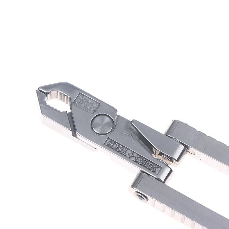Portable Pocket Mini Stainless Steel Folding Pliers Knife Keychain Screwdriver Combination Kit Outdoor Multifunction Tool