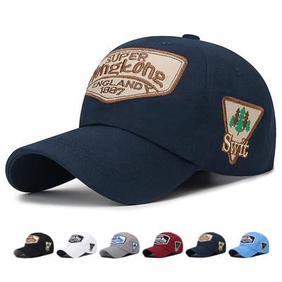 Spring Summer Outdoor Sports Baseball Cap Men Women Embroidered Letter Sun Hat