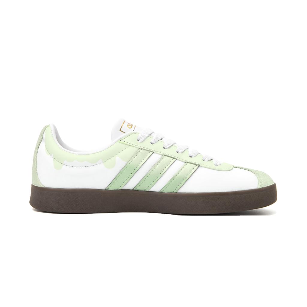 Adidas VL COURT 2.0 Starlight Manufacturing, Matcha Cat Paw Slip Resistant Cushioning Abrasion Resistant ID6015(Team914- )