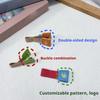 2 pezzi Fascetta per Gestione Cavi Dati Riutilizzabile Rimovibile Organizer Multiuso per Fili Nastro per Archiviazione Cavi Dati Fissaggio Piante