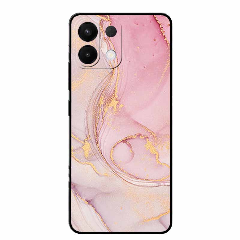 For Oppo K12s K13 5G Case Marble Painted Silicone Back Cover Cases For OPPO K13 5G Soft Black Funda Oppo K12s PLD110 Phone Cover