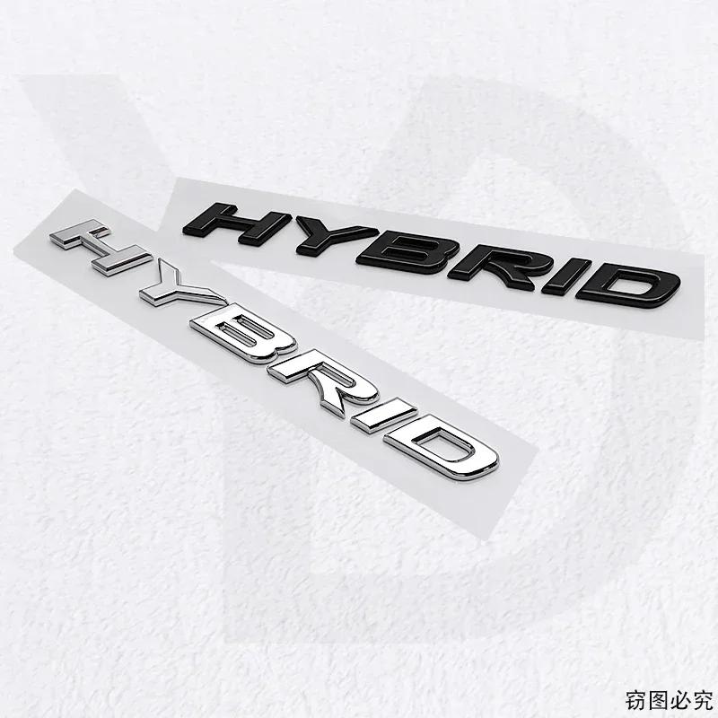 ABS Car Stickers Car Trunk Badge Decal for Lexus HYBRID Emblem RX350 IS300 ES250 ES200 ES330 ES350 IS250 GS300 CT200H AEL1