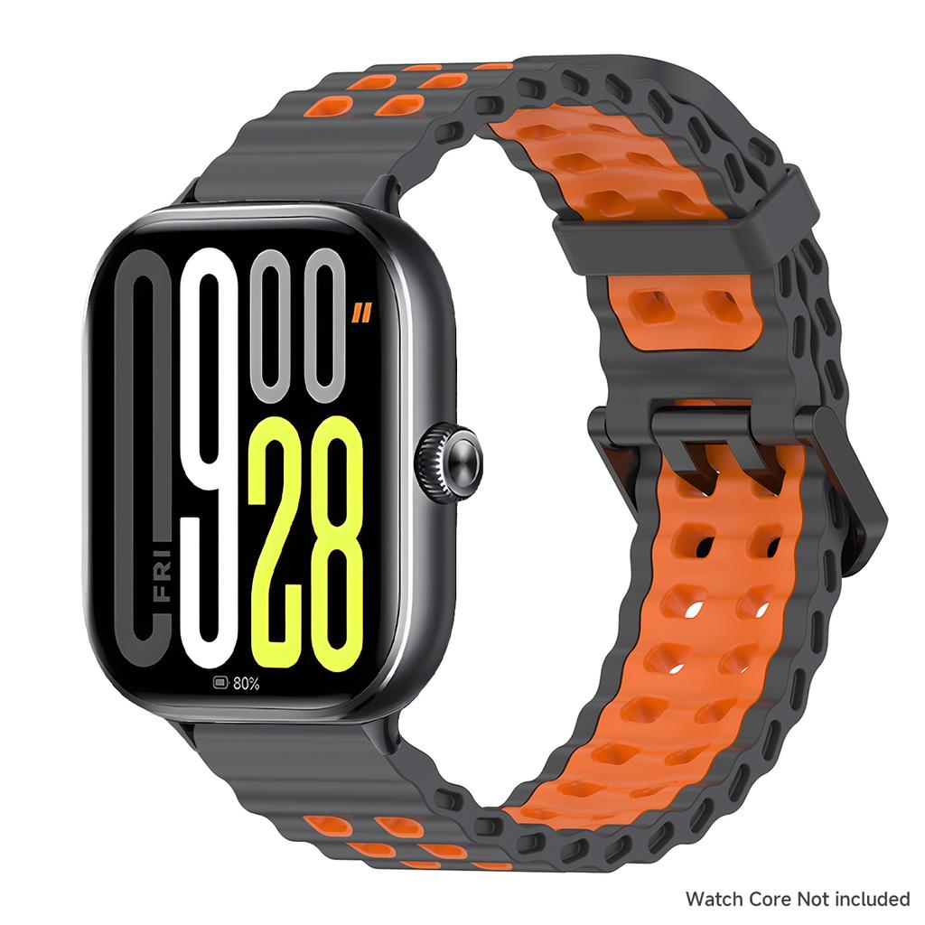 For Redmi Watch 6 5 4 Strap Silicone Wristband For Xiaomi Mi Band 8/9 Pro Band Correa Sport Bracelet Replacement Accessorie