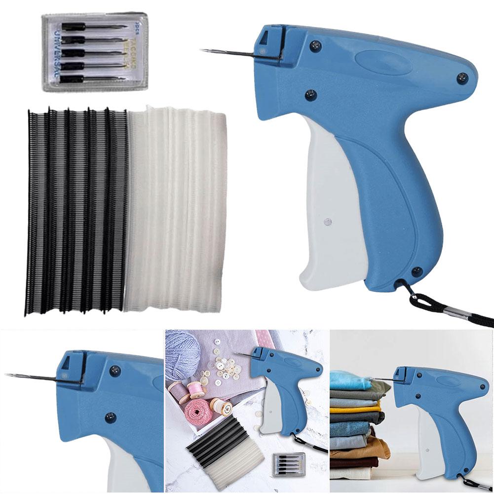 Price Label Gun with 6 Needles Mini Stitch Gun Stitch Hemming Gun Tagging Stitch Tool Sewing Machine for Clothes Socks Hats