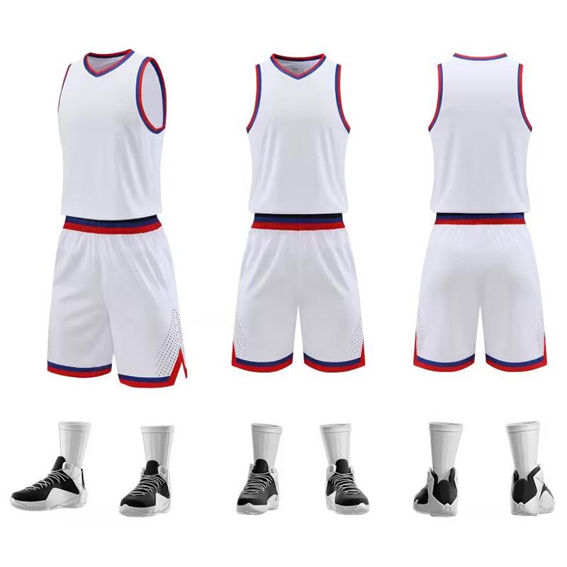 Men's Adult Basketball Uniform Set - Sports Training & Competition Jerseys