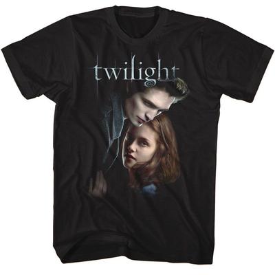 Men's Twilight Twilight Ed And Bella T-shirt Large Black