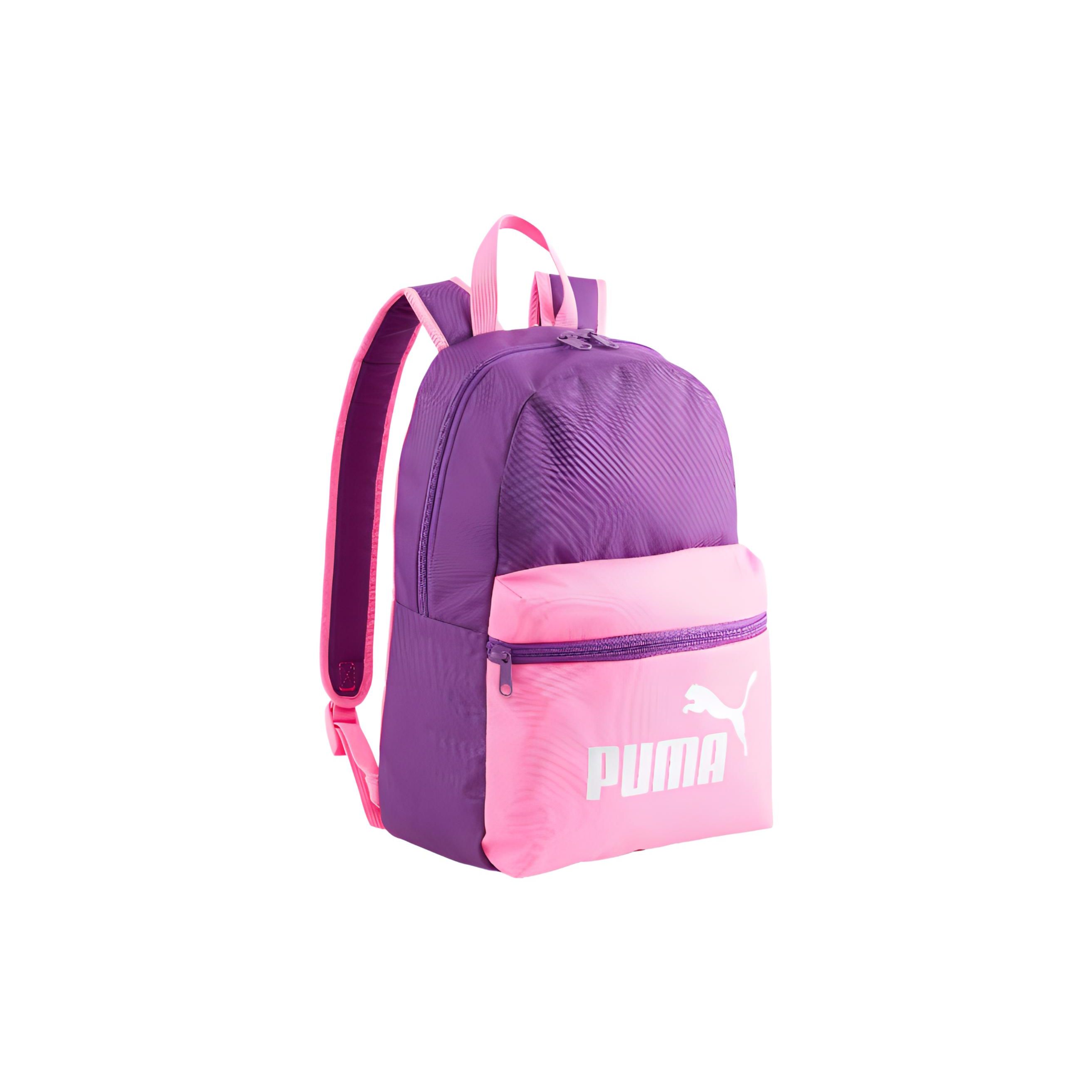 Puma Casual Printed Polyester Phase Backpack Small Women Backpacks Strawberry Purple 079879-03 Strawberry Blast Purple Trendy Color