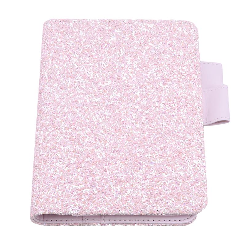 Buy Fashion Household Lovedoki Sequins Series Binder Notebook Spiral Planner Personal Diary