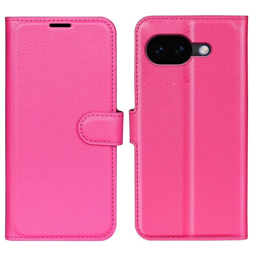 For Google Pixel 10a Case Wallet Stand Litchi Texture Shockproof Leather Phone Cover