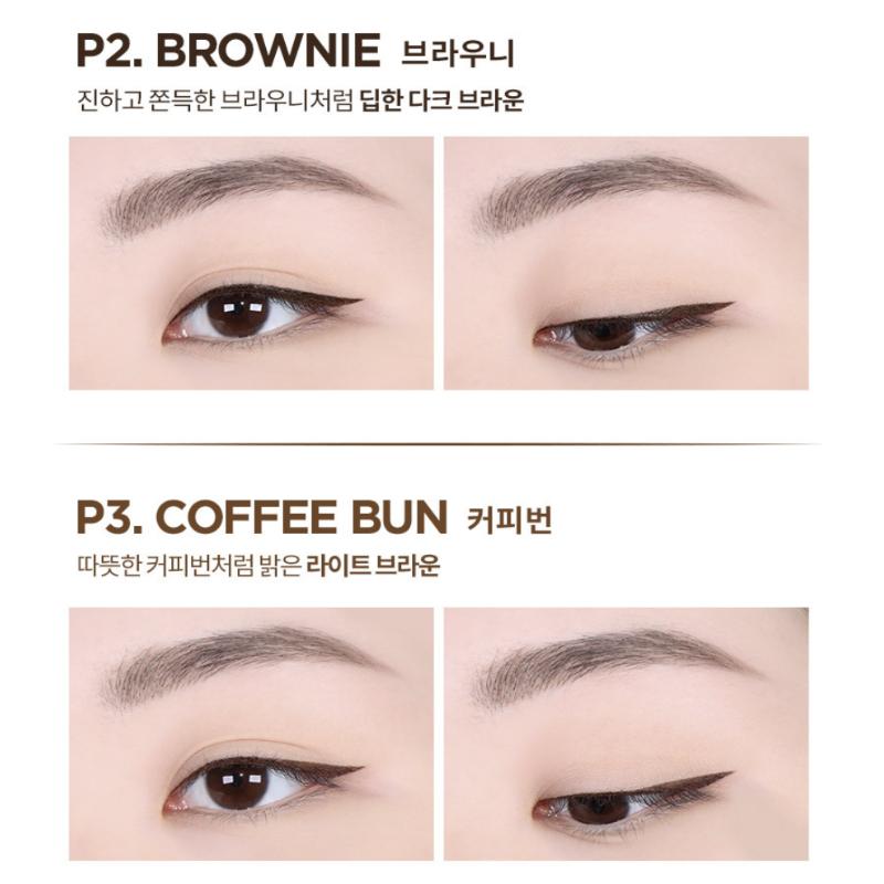 [MERZY] The First Pen Eyeliner 0.5g (3 Colors)  Smudge-proof & Precision