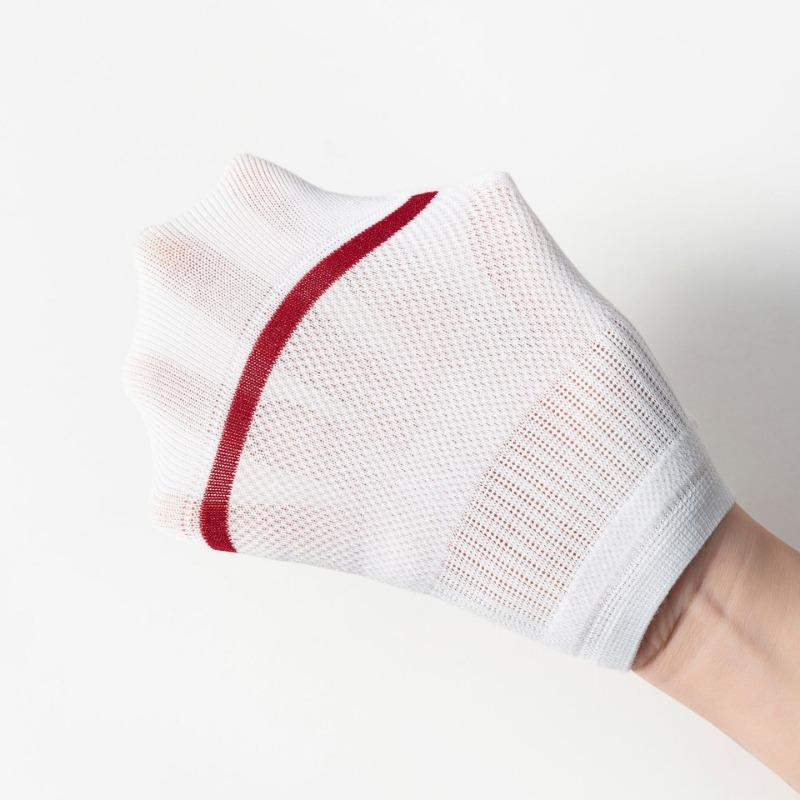 Men's Summer Cotton Versatile Non Slip Mesh Breathable Waist Sports Shallow Mouth Invisible Boneless Boat Socks