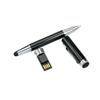 High Speed Metal Ballpoint Pen USB 2.0 Flash Drive 16GB 32GB 64GB 128GB 256GB Multifunction Business Pen Pendrives Memory Stick