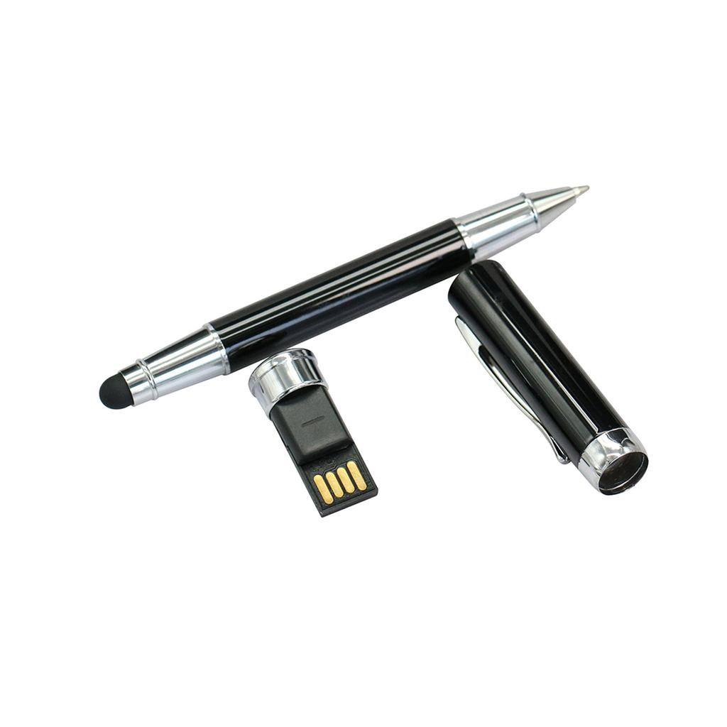 High Speed Metal Ballpoint Pen USB 2.0 Flash Drive 16GB 32GB 64GB 128GB 256GB Multifunction Business Pen Pendrives Memory Stick